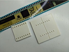 35mm film guide manual splicing 3d print model - Mito3D
