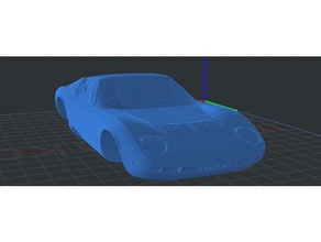 lamborghini miura 3d car miniature model italian design italy race 3d print model - Mito3D