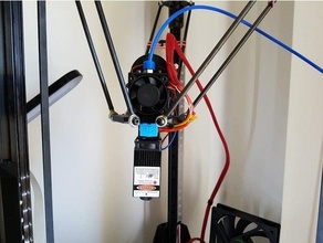 anycubic kossel laser holder - quit&pon 3d print model - Mito3D