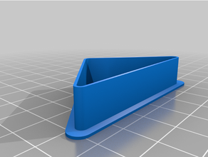 Galleta cortador triángulo pl tzchenform dreieck 3d print model - Mito3D
