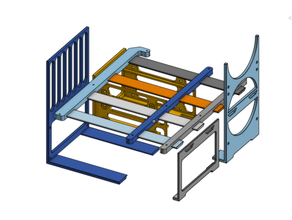 openbench desktop case test bench atx matx itx 3d print model - Mito3D