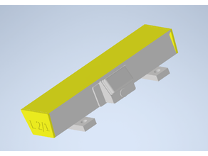 Gleismagnet l2 1 deutsche bahn pzb zugbeeinflussung 3d print model - Mito3D
