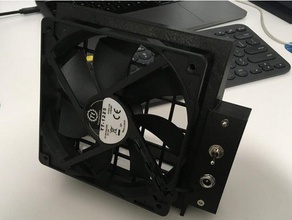 solda fumaça extrator fiação caixa ventilador 3d print model - Mito3D