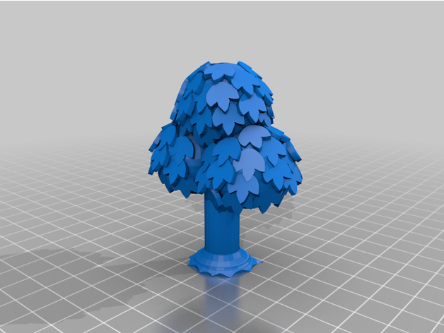 animal crossing tree cute fruit miniature nintendo video games 3D print model - Mito3D