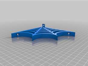 örümcek ağı raf Kulp destek 3d print model - Mito3D