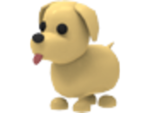 adotar cão animal roblox 3d print model - Mito3D