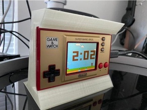 game & watch display stand 3d print model - Mito3D