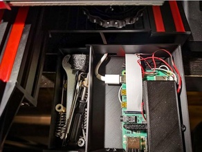 updated improved ender 3 v2 replacement drawer raspberry pi 3d print model - Mito3D