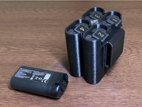 dji mavic mini baterias coldre 3d print model - Mito3D