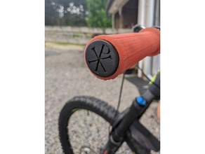 bar plugs mtb ends bike bycicle cap caps chi roh chi-roh custom grips handlebar mountain plug sports 3d print model - Mito3D