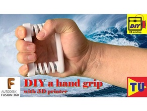 diy strong hand grip springs 3d printed spring 3d print model - Mito3D
