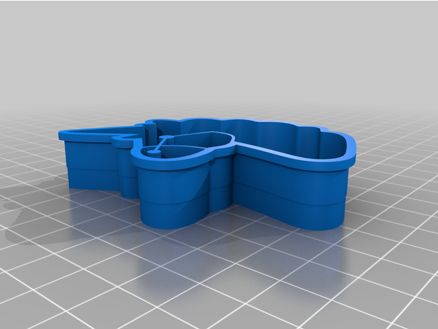 Einhorn Plätzchen Cutter 3D print model - Mito3D