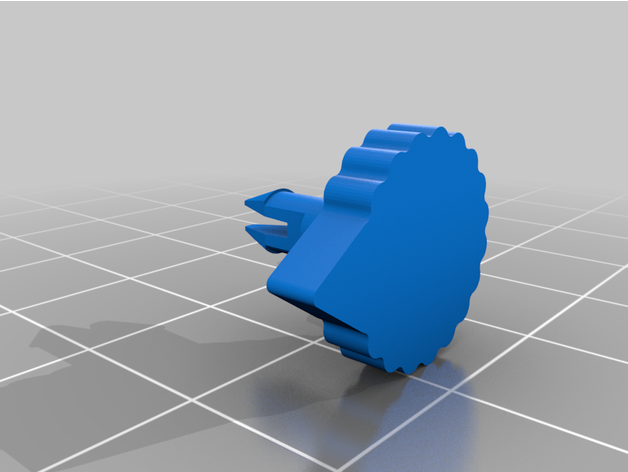 tondeuse bouton 3D print model - Mito3D
