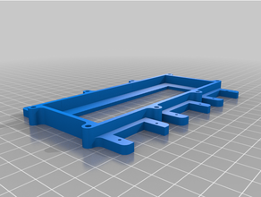 hexapode base 3d print model - Mito3D