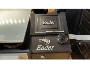 Ender 3 lcd Startseite Mantel Realität Anzeige ender3 3d print model - Mito3D