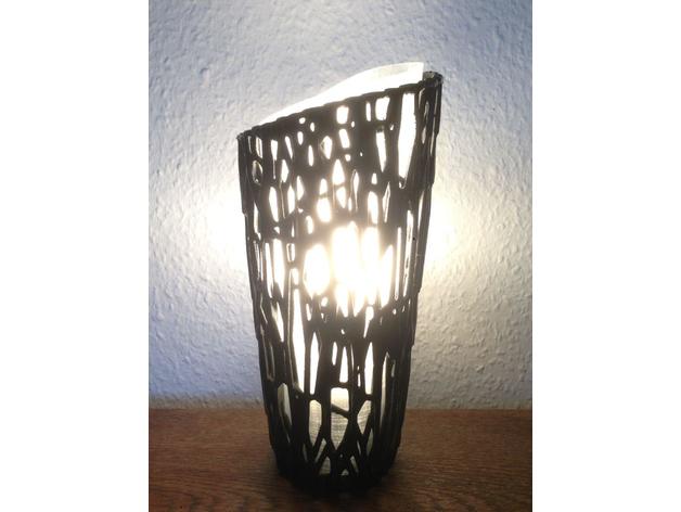 Hipster Lampe Schatten 3D print model - Mito3D