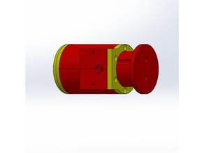 telescópico braço pedestal 3d print model - Mito3D