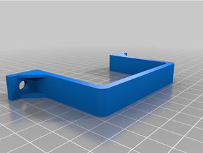 taza regleta wandhalterung estabilización toma corriente enchufe 3d print model - Mito3D