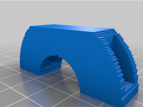 abrazadera base trémie 3d print model - Mito3D