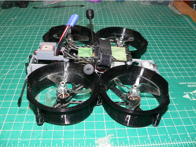 dji partes Shendrones esguicho fpv 3D print model - Mito3D