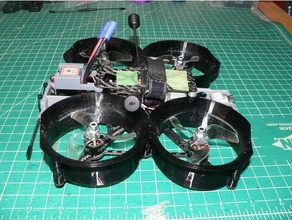 dji parçalar Shendrones fışkırtma fpv 3d print model - Mito3D
