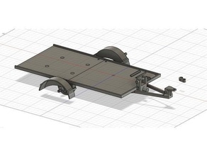 remorque plateau wpl 3d print model - Mito3D
