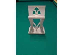 curved phone holder 3d print model - Mito3D