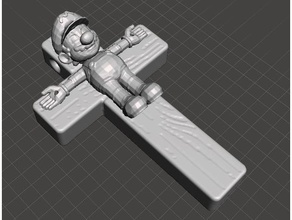 crocifissione st super Mario 3d print model - Mito3D