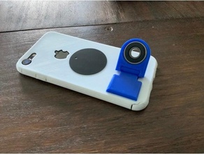faltbar Lager montieren Halter Unterstützung iPhone Schrittzähler Pokémon Smartphone 3d print model - Mito3D