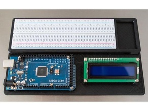 arduino uno mega 2560 ayakta durmak lcd binmek devre tahtası yuva 16x2 16x2lcd ekran 3d print model - Mito3D