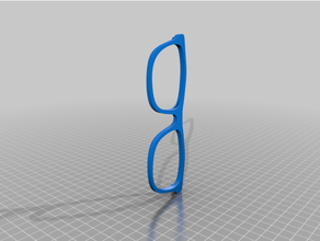 3d printed eyeglasses 3d print model - Mito3D