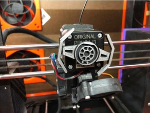 star wars darth vader's tie fighter extruder spinner visualizer 3d printer darthvader vader starwars 3d print model - Mito3D