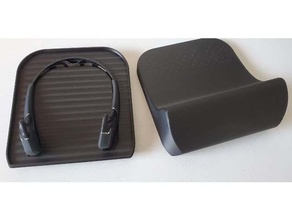 hard case muse biofeedback headband storage 3d print model - Mito3D