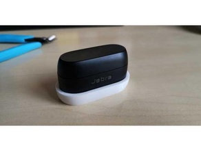 Jabra Elite 75t Halter Unterstützung Steckbrett kabellos Ohrhörer 3d print model - Mito3D