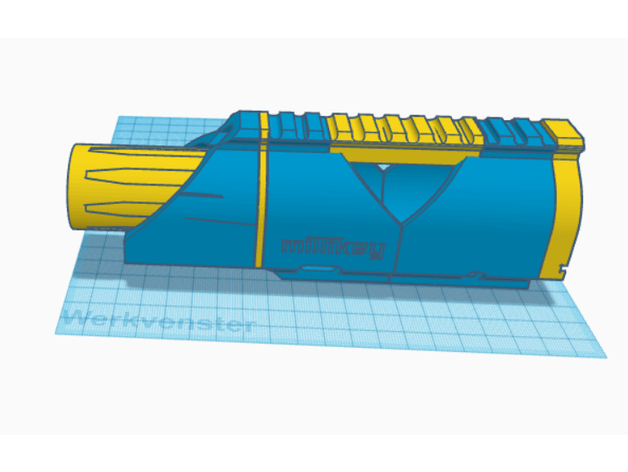 nerf Millikey metrik Minikey yeniden düzenleme 3D print model - Mito3D