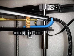ender 5 chauffé lit câble souche soulagement créalité ender5 3d print model - Mito3D
