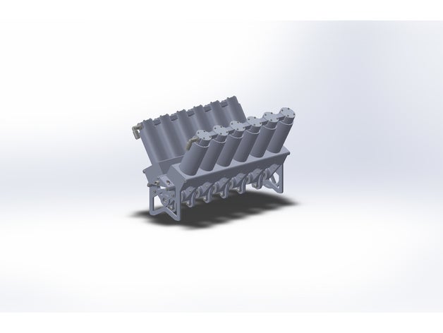 compressed air v12 3D print model - Mito3D