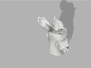 Baby Yoda Essen Truthahn 3d print model - Mito3D