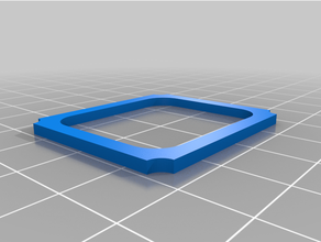 Molle panel şablon kendin yap edc organizatör 3d print model - Mito3D
