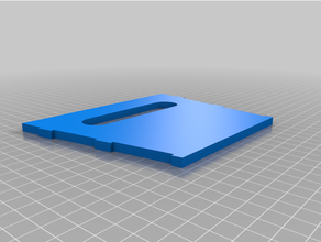 combination wrench holder backup board smaller printers 3d print model - Mito3D