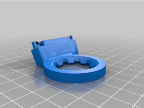 stronger creality cr-6 se fan ring duct 3d print model - Mito3D