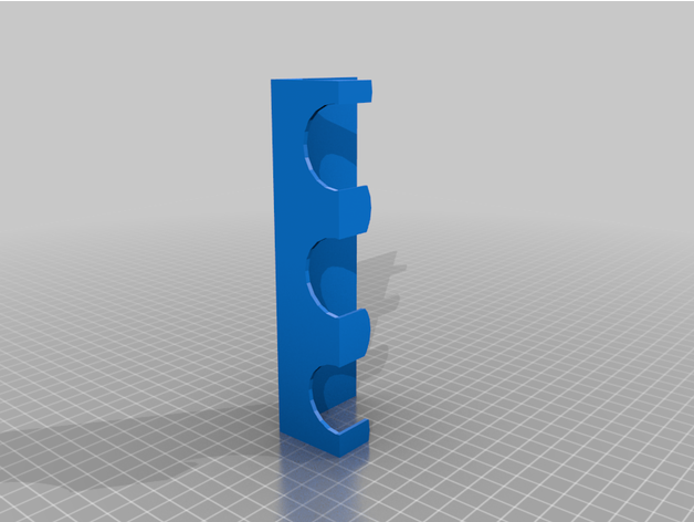 razor rack holder stand 3D print model - Mito3D