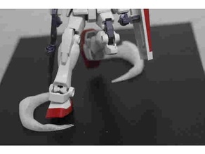 Rauch Gundam Aktion Diorama Staub Zahl Einschlag Pokémon 3d print model - Mito3D
