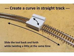 scale - track laying tools aids 3d print model - Mito3D