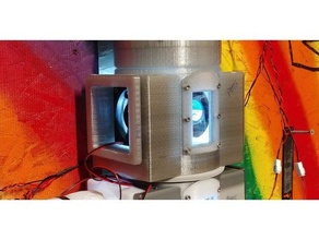 cooling unit filastruder fume extraction enclosure 3d print model - Mito3D