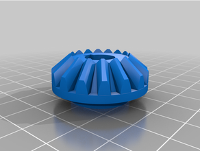 thicknesser planer bevel gear thickness 3d print model - Mito3D