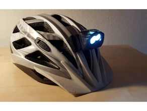 petzl actik helmet holder 3d print model - Mito3D