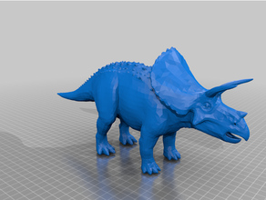 torosaurus ceratopsian cretaceo dinosauri triceratopo 3d print model - Mito3D