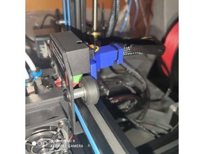 a10t printing head cable holder guide management 3d print model - Mito3D