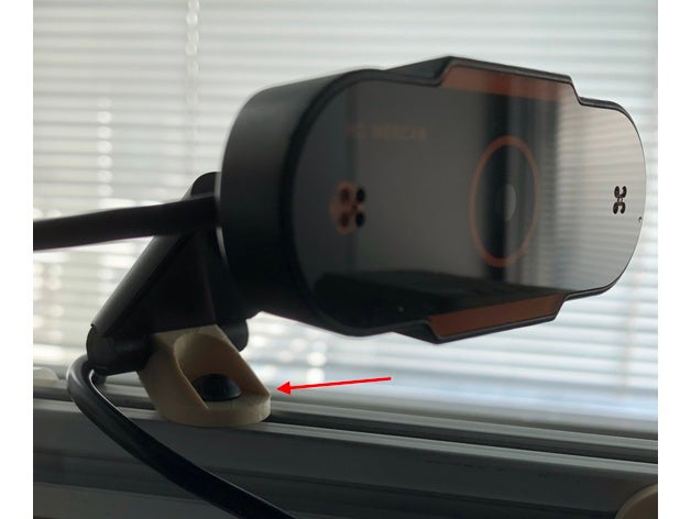 générique webcam 2020 extrusion monter 3D print model - Mito3D